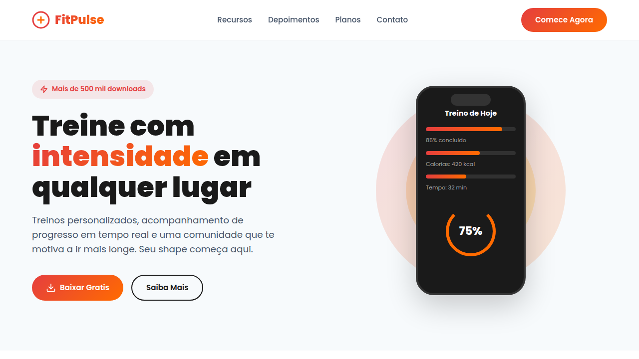 Fitness App de Treinos