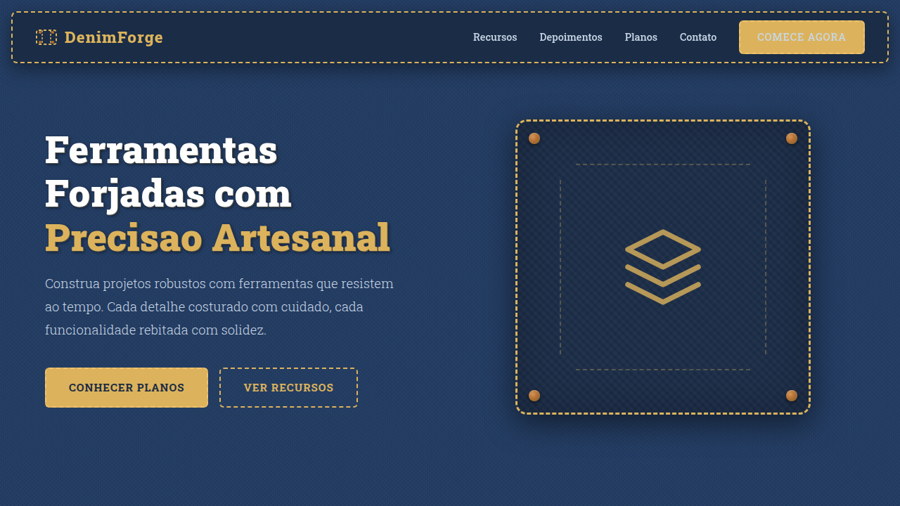 Denim and Industrial Craft