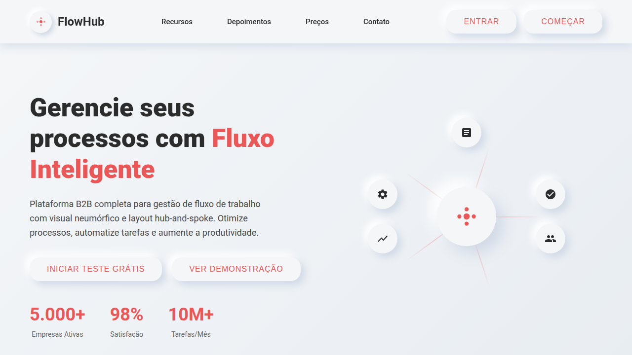 Neumorphic Tech Schematic