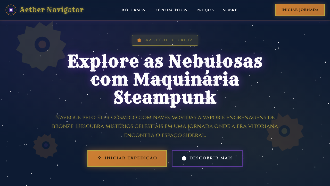 Steampunk Nebula Explorer