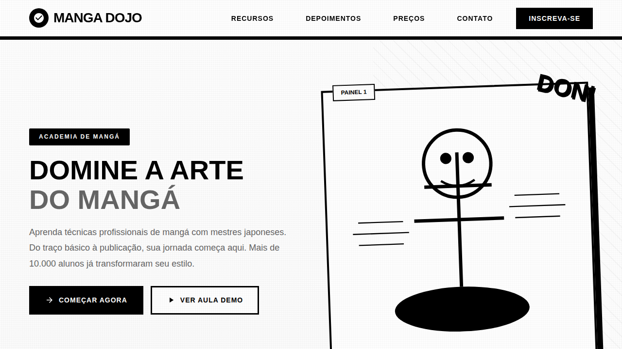 Manga Instructional Comic