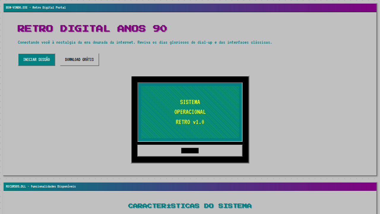 Retro Digital Anos 90