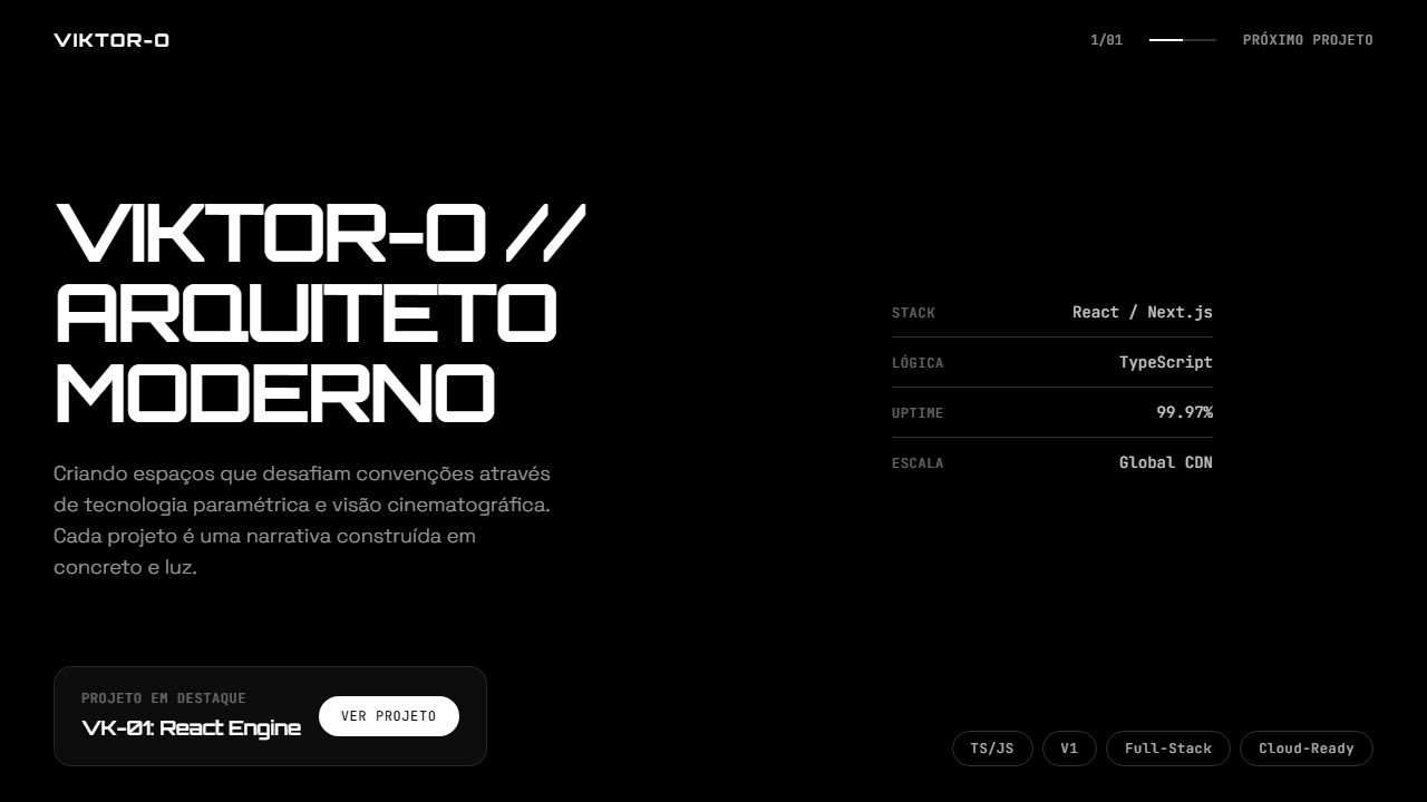 Architectural Portfolio Cinematic