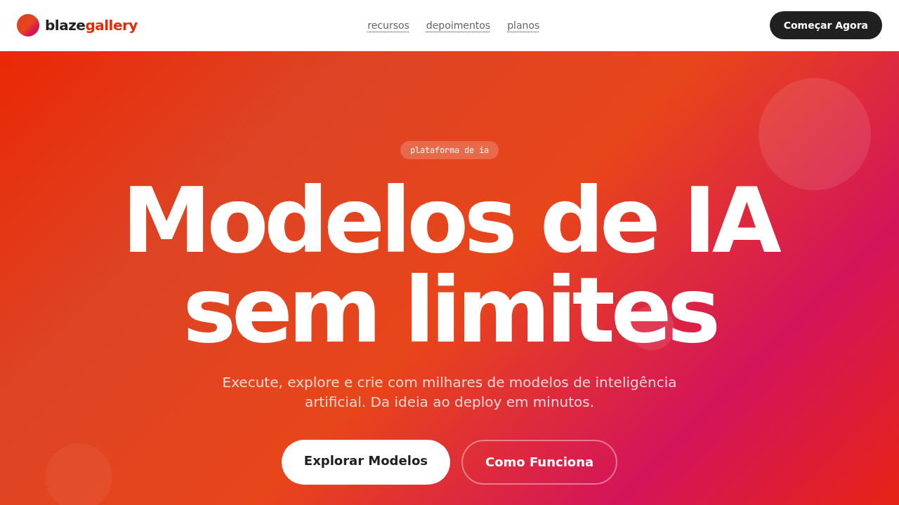 Replicate Blaze Gallery