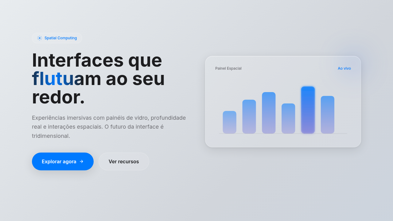 Spatial UI (VisionOS)